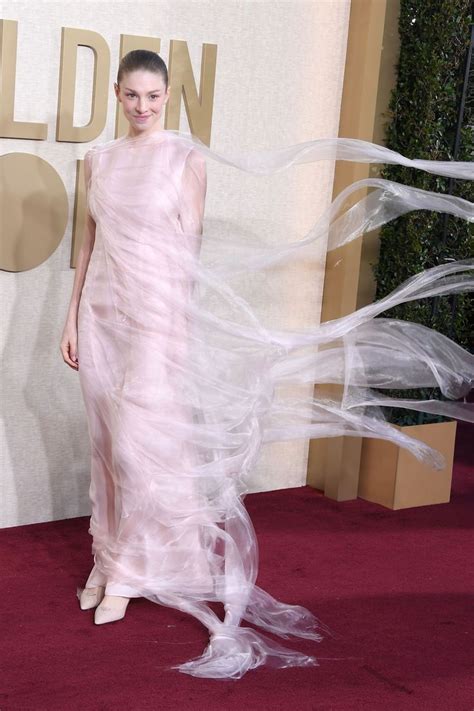 prada dress golden globes|Golden Globes 2024.